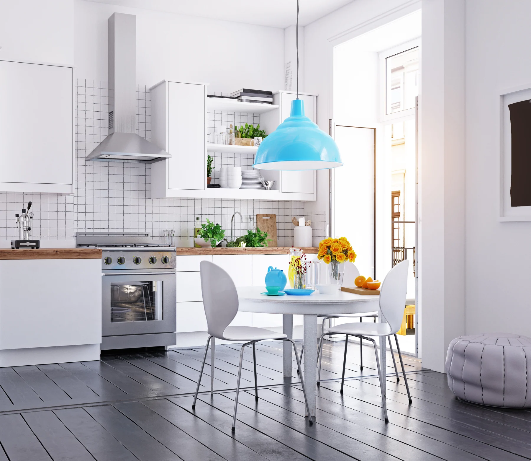 Warm modern kitchen representing a home search built around daily life